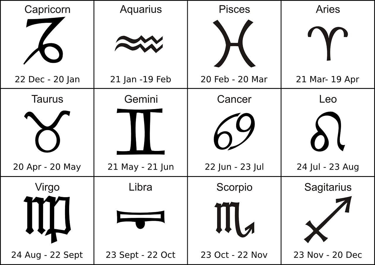zodiac pendant for necklace, add a charm for necklace, pendant for necklace, star sign necklace, birthday gift for her