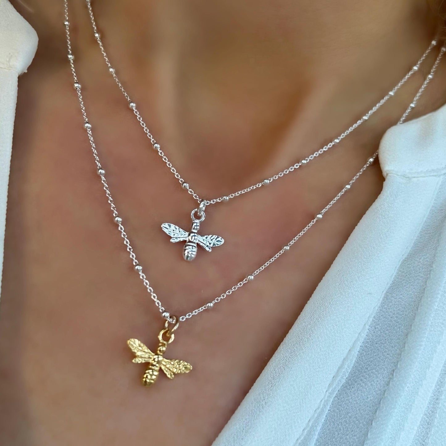 bee pendant for necklace, add a charm for necklace, birthday gift for her, keepsake gift, animal jewellery, insect charm
