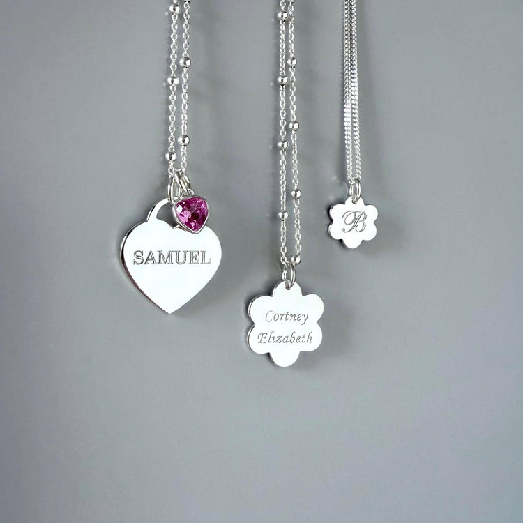 ENGRAVED necklaces