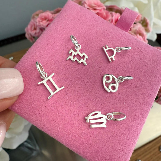 zodiac pendant for necklace, add a charm for necklace, pendant for necklace, star sign necklace, birthday gift for her