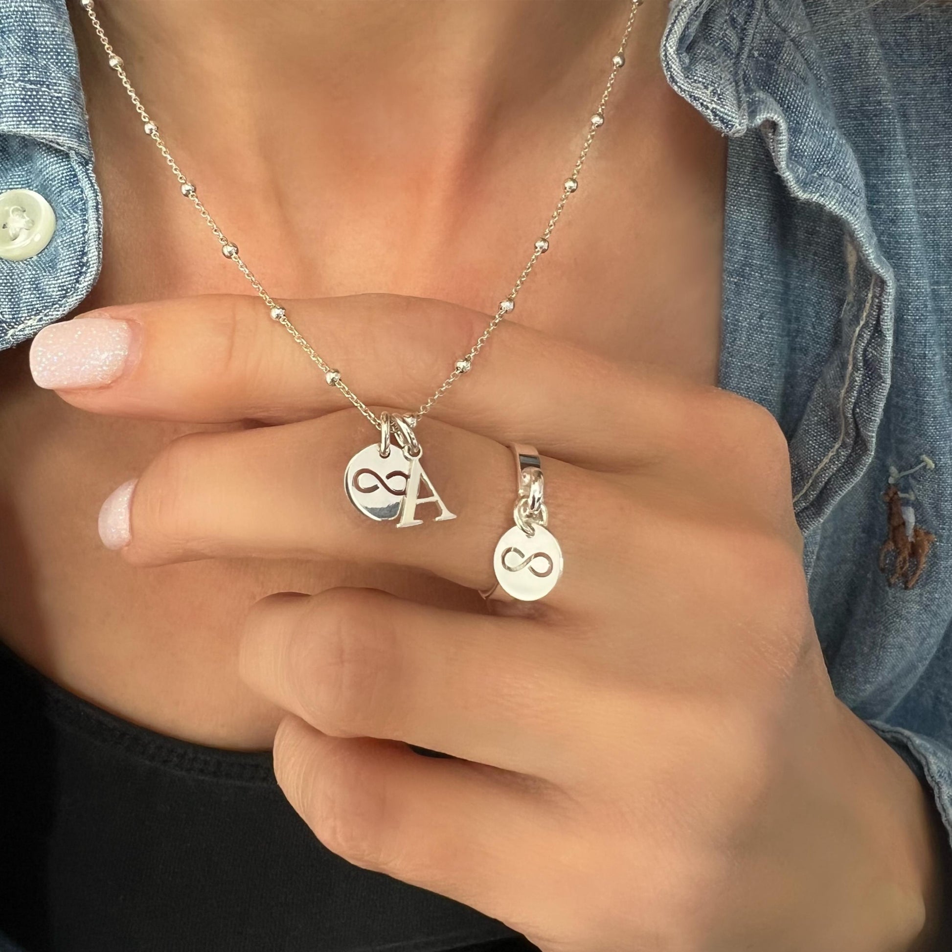 disc heart charm for necklace, add a charm for necklace, cross charm, star charm, infinity, birthday gift for her, keepsake gift