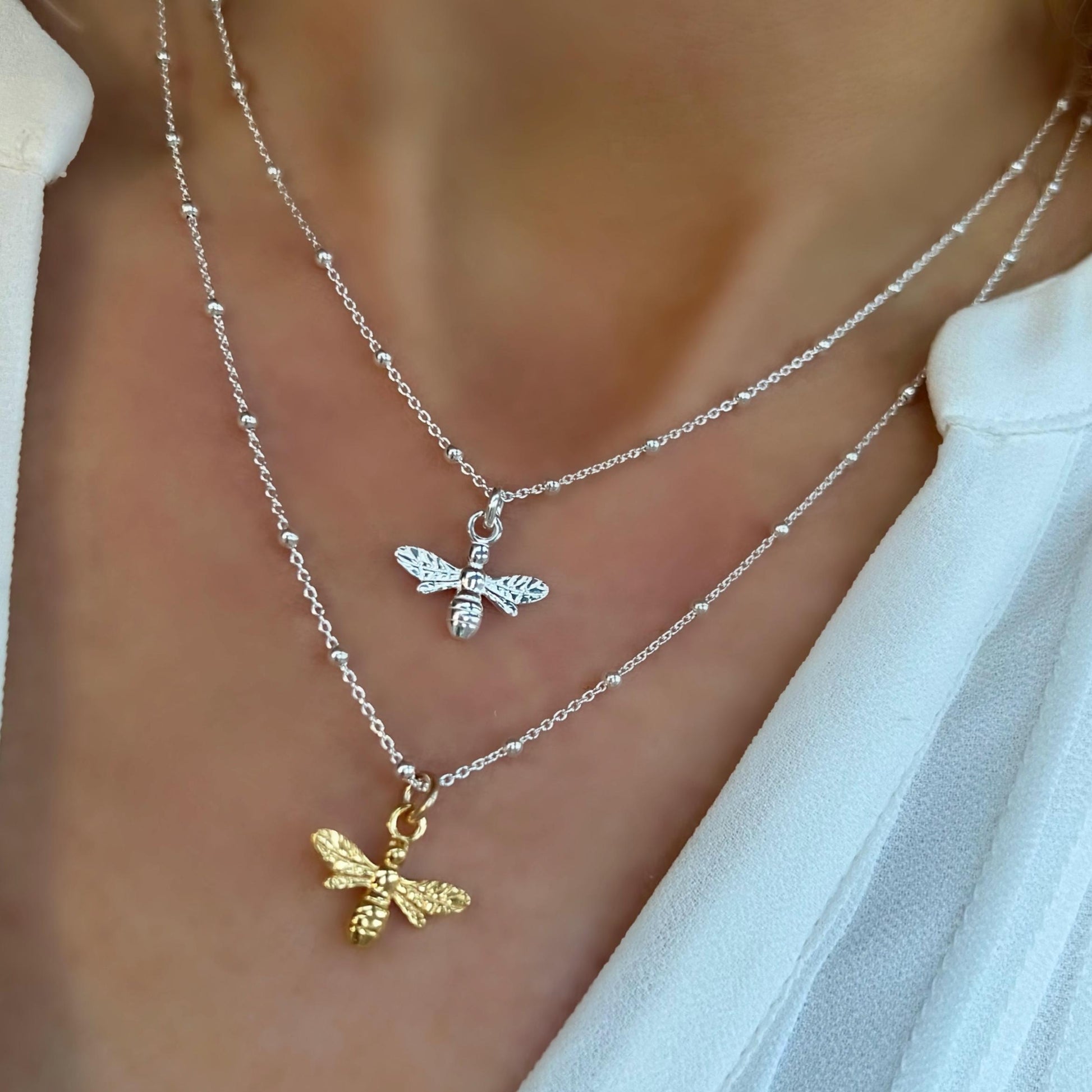 bee pendant for necklace, add a charm for necklace, birthday gift for her, keepsake gift, animal jewellery, insect charm